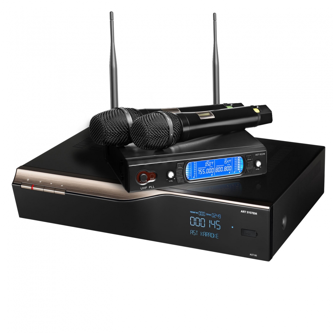 караоке-комплект AST-50 c микрофонами в Межгорье