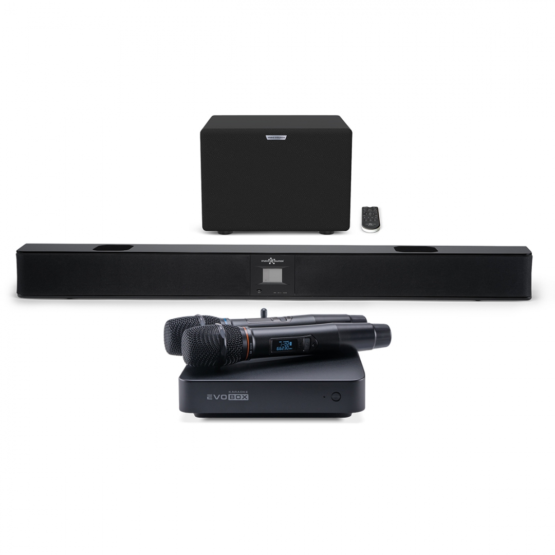 караоке-комплект EVOBOX Plus + EvoSound Bar (саундбар с караоке) в Межгорье
