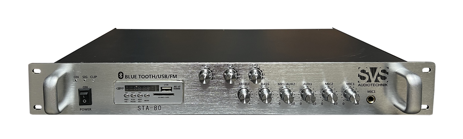 SVS Audiotechnik STA-80 Микшер-усилитель для систем Public Address в Межгорье