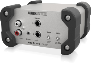 Klark Teknik DI 22P пассивный стерео директ-бокс в Межгорье