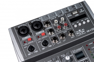 SVS Audiotechnik mixers AM-4 DSP Аналоговый микшерный пульт, 4-канала в Межгорье